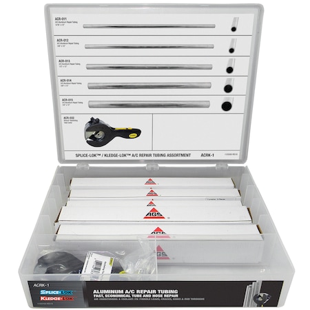 Ags SPLICE-LOK /KLEDGE-LOK A/C Repair Tubing Assortment ACRK-1